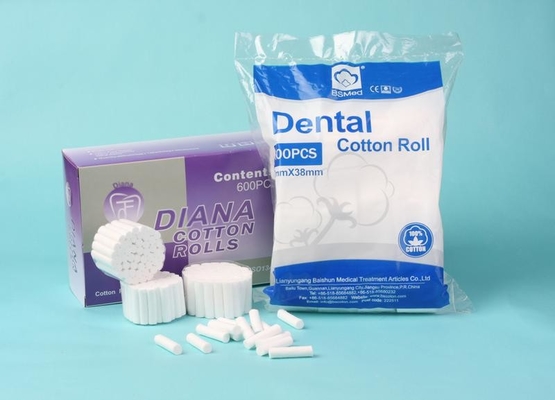 100% Cotton Disposable Absorbent Medical Tampon Dental Cotton Roll