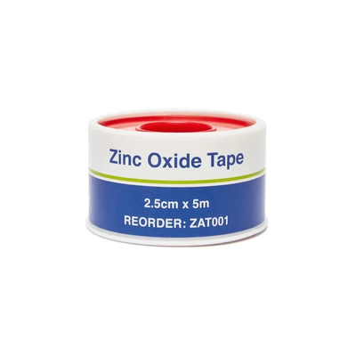 Easy To Tear Zinc Oxide Medical Tape With Zig Zag Edges