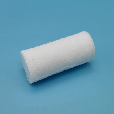 Medical Consumable Disposable Gauze Bandage Size White Gauze Bandage Roll