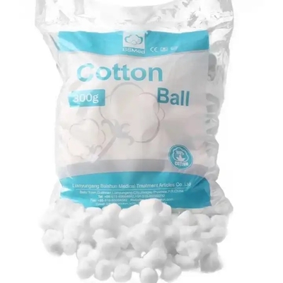 Tùy chỉnh 100% bông tinh khiết dùng một lần phẫu thuật y tế 0.5g bóng bông vô trùng