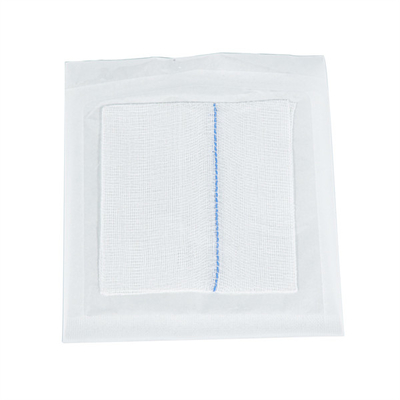 Gaze Swab 32s Cotton Yarn Cotton Gaze khử trùng hoặc không khử trùng cho các ứng dụng y tế