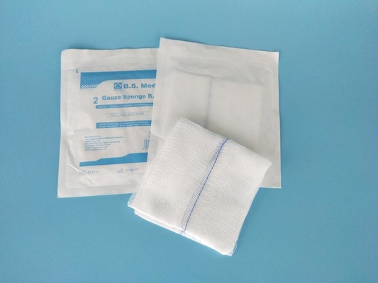Sterile Gauze Compress Sponge Disposable Medical Surgical Absorbent Gauze Swabs With X-Ray Gauze Pad