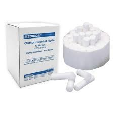 Dental Equipments White Disposable Dental Consumables Material Dental Cotton Roll