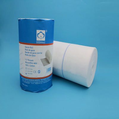 High Absorbency Medical Gauze Roll For Medical Consumables