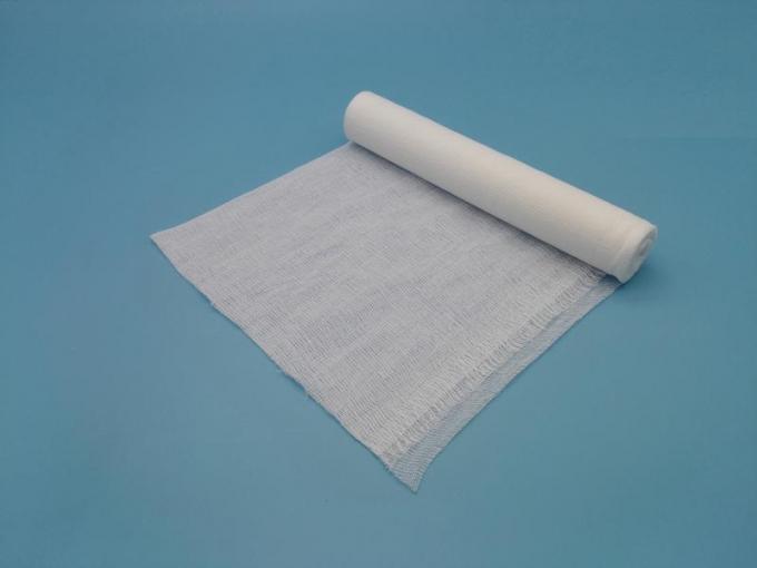 Cuộn gạc tùy chỉnh với lưới 12x8 và sợi cotton chải 32s Không vô trùng và Tùy chọn X-quang 3