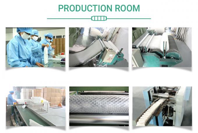 Cuộn gạc tùy chỉnh với lưới 12x8 và sợi cotton chải 32s Không vô trùng và Tùy chọn X-quang 8