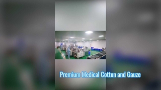 Vật tư y tế bằng bông và gạc thấm cao cấp